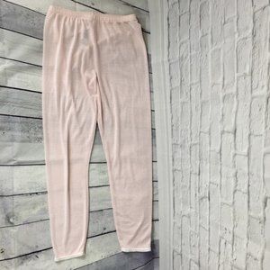 Patagonia pink capilene Liteweight pajama bottoms